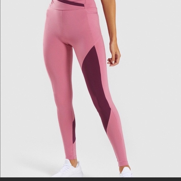 Gymshark asymmetric colorblock leggings - Picture 9 of 11